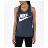 Nike Women's Essential Tank, Blue