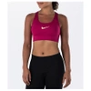 Nike Women's Pro Classic Swoosh Sports Bra, Pink