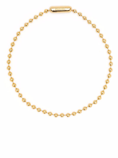 Ambush Women's Goldplated Sterling Silver Ball Chain Choker Necklace