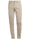 7 For All Mankind Mens Beige Slimmy Tapered Luxe Performance Plus Slim-fit Tapered Jeans 30 In Tan