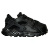 Nike Babies'  Kids' Toddler Huarache Run Casual Shoes In Black/black/black
