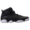 Nike Men's Air Jordan 6 Rings Basketball Shoes, Black