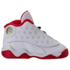 Nike Boys' Toddler Air Jordan Retro 13 Basketball Shoes, White
