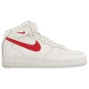 Nike Men's Air Force 1 Mid Casual Shoes, Blue/red