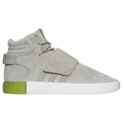 Adidas Originals Men's Tubular Invader Strap Casual Shoes, Green/grey |  ModeSens