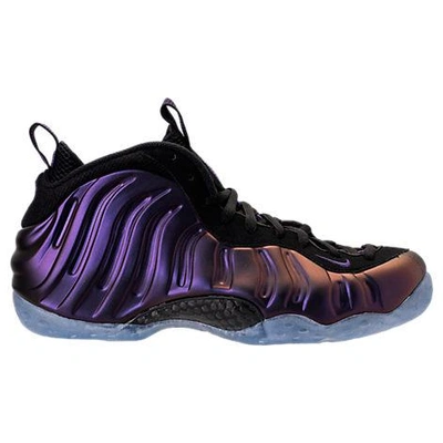 Nike Men's Air Foamposite One Basketball Shoes, Purple/black In Purple/black
