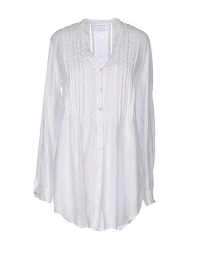 120% Lino Linen Shirt In White