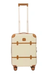 Bric's Bellagio 2.0 21 Carry On Spinner Trunk With Pocket In Cream