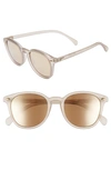Le Specs Bandwagon 51mm Sunglasses - Matte Stone