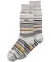 Calvin Klein Multistripe Emblem Socks In Shale Mix Heather