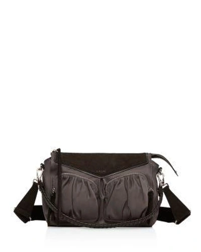 Mz Wallace Thompson Bag In Black Magnet/silver