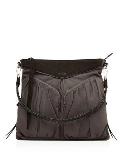 Mz Wallace Thompson Hobo In Black Magnet/silver