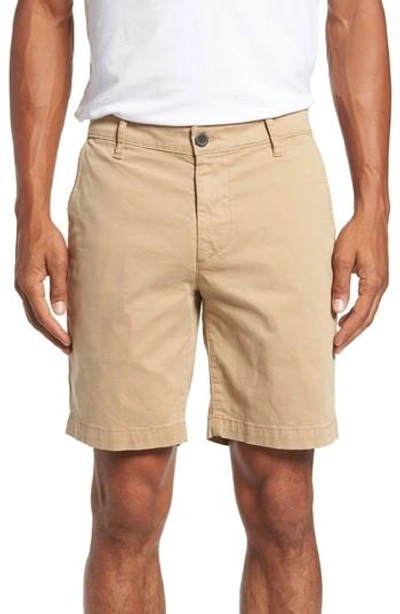 Ag Wanderer Modern Slim Fit Shorts In Sand Dune