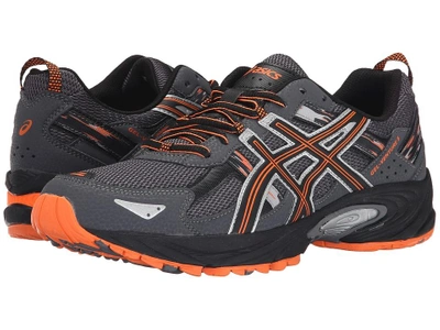 Asics - Gel-venture(r) 5 (carbon/black/hot Orange) Men's Running Shoes |  ModeSens