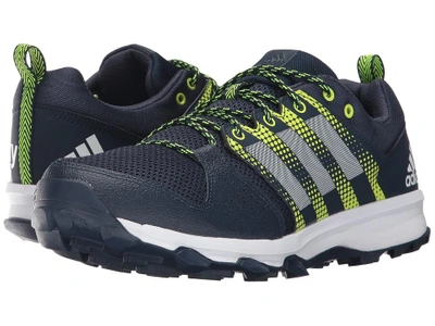 Adidas Originals Adidas - Galaxy Trail (navy/white/solar Yellow) Men's Running  Shoes | ModeSens