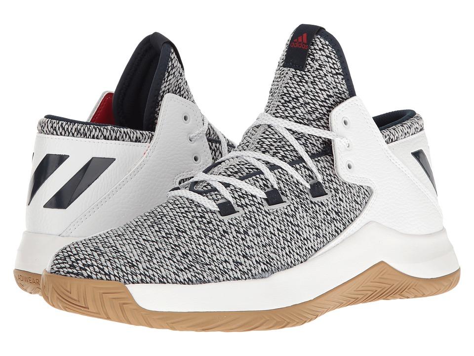 Adidas Originals Adidas - Rise Up (grey Heather/navy/white) Men's  Basketball Shoes | ModeSens