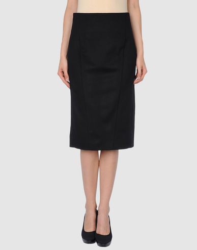 A.f.vandevorst Midi Skirts In Black | ModeSens