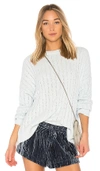 Lovers & Friends X Revolve Crescent Sweater In Baby Blue