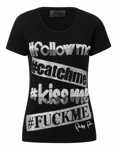 Philipp Plein T-shirt "mace" In Black