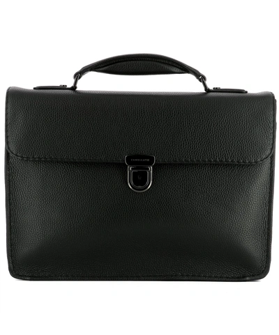 Zanellato Black Leather Handle Bag