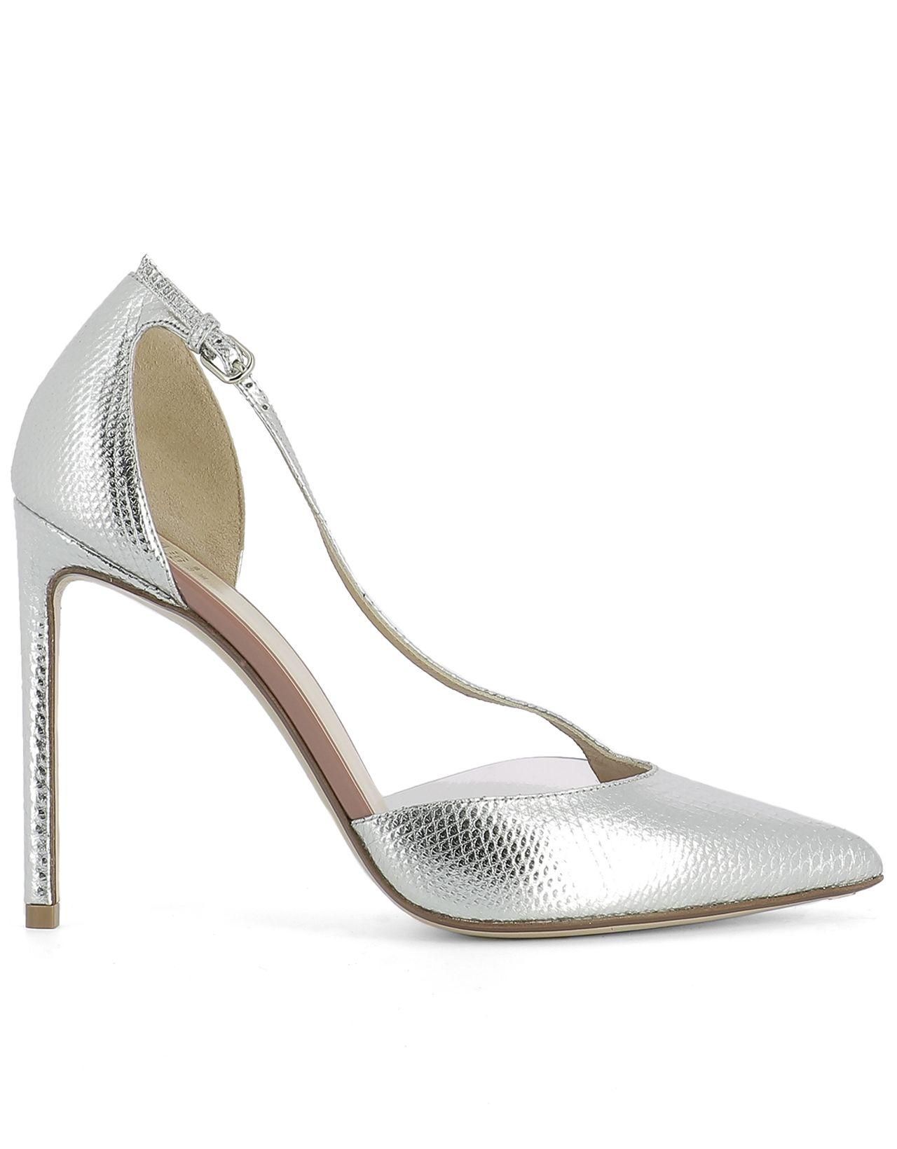 francesco russo white pumps