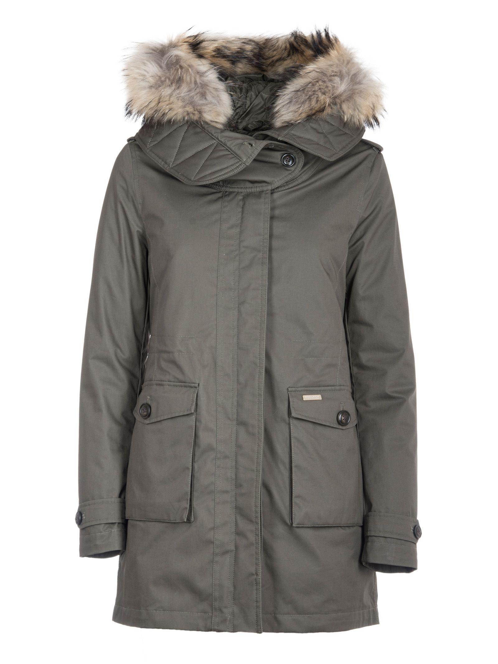 Woolrich Eskimo Parka In Military Olive | ModeSens