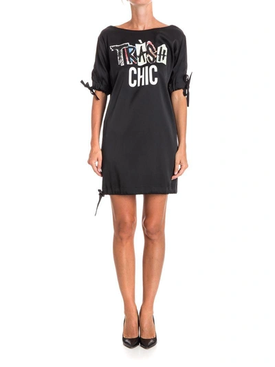 Moschino Trash Chic T-shirt Dress In Black | ModeSens