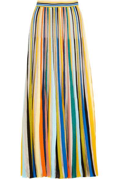 colourful maxi skirt