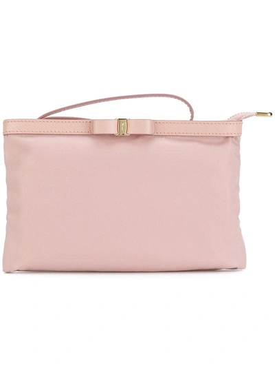 Ferragamo Salvatore  Vara Bow Purse - Pink