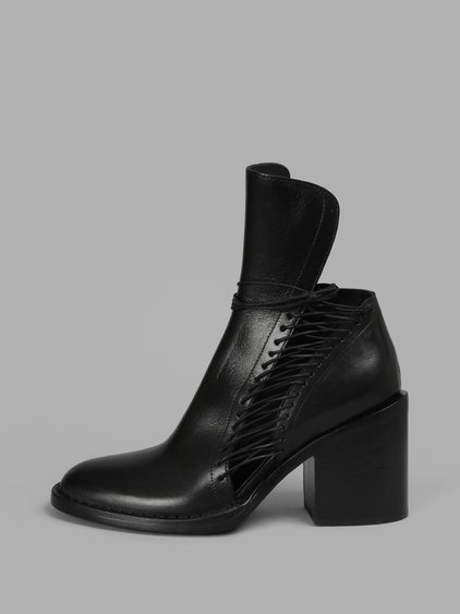 Ann Demeulemeester Women's Black Boots | ModeSens