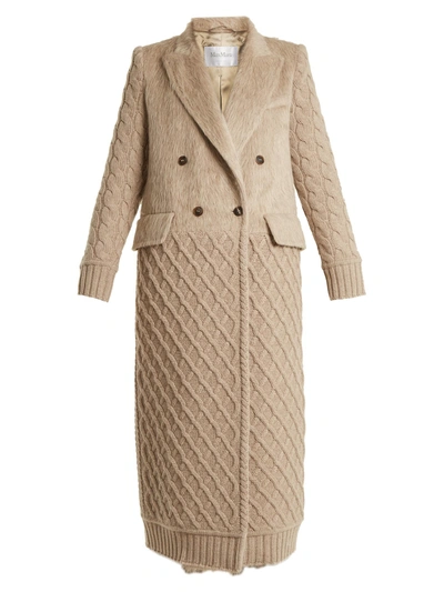 Max Mara Alda Coat In Beige | ModeSens