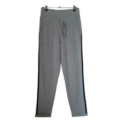 Pre-owned Max & Moi Cashmere Carot Pants In Grey