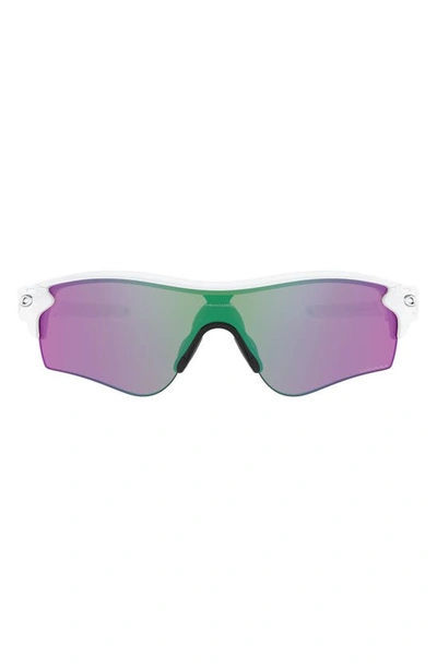 Oakley Prizm Golf Shield Mens Sunglasses Oo9208 9208a5 38 In White