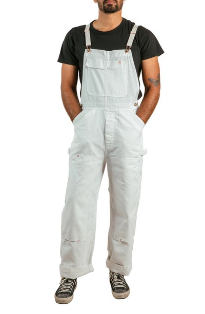 Imperfects Canvas Dungarees In Raw