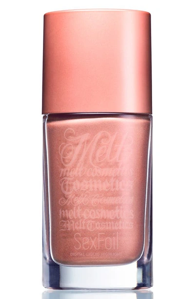 Melt Cosmetics Sexfoil Digital Liquid Highlighter In Afterglow