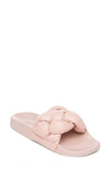 Bernardo Rylee Puffy Slides In Pink