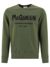 Alexander Mcqueen Mcqueen Print Sweatshirt In Multi-colored