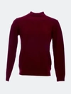 X-ray X Ray Casual Mock Neck Pullover Sweater In Red