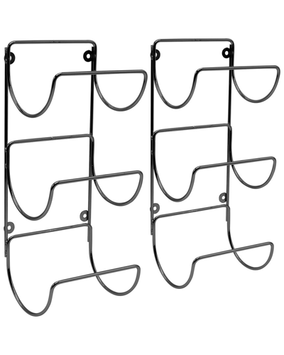 Sorbus 3 Level Iron Metal Towel Rack In Black