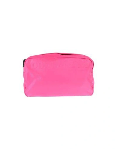 Dsquared2 Beauty Case In Fuchsia