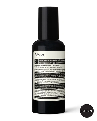 Aesop 5 Oz. Avail Body Lotion Spf50