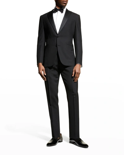 Ralph Lauren Men's Solid Classic-fit Tuxedo In Black