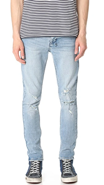 Ksubi Chitch Philly Blue Jeans In Denim