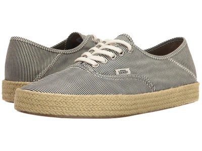 Vans Authentic Esp micro Stripes Women s Lace Up Casual Shoes
