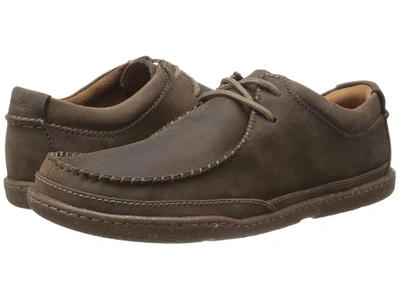 Clarks - Trapell Pace (dark Brown Leather) Men's Lace Up Casual Shoes |  ModeSens