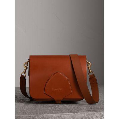 the square satchel in bridle leather