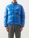 Pyrenex Vintage Mythic Quilted Down Coat In Blue