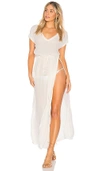 L*space Noveau Cover-up Maxi Dress In White