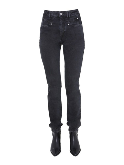 Isabel Marant "nominic" Jeans In Black