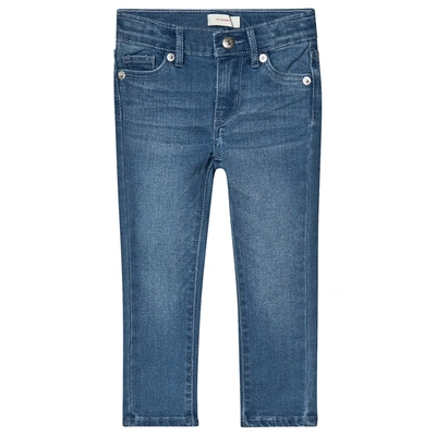 Levi's Kids' 711 Skinny Stretch Jeans Lightwash In Blue